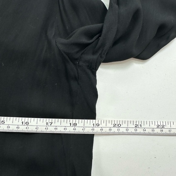 Cloth & Stone Black Relaxed Tunic Top Size XS - Picture 7 of 9